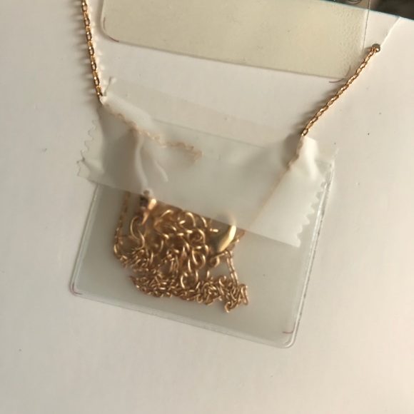 Moon Gold Tone Necklace - Picture 2 of 2